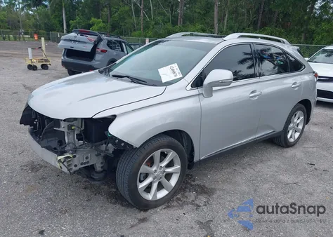2010 Lexus Rx 350 from USA, damaged, VIN JTJZK1BA2A2400545